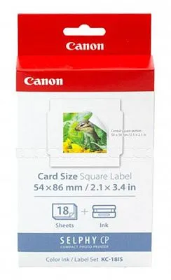 картинка Набор для печати Canon SELPHY KC-18IS 7429B001