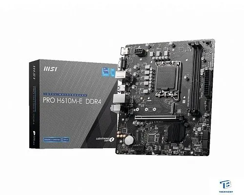 картинка Материнская плата MSI PRO H610M-E DDR4
