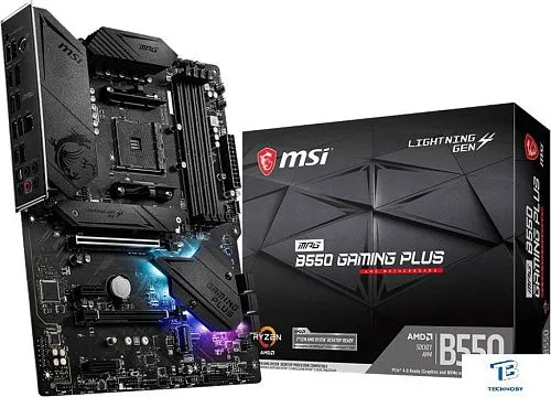 картинка Материнская плата MSI MPG B550 GAMING PLUS