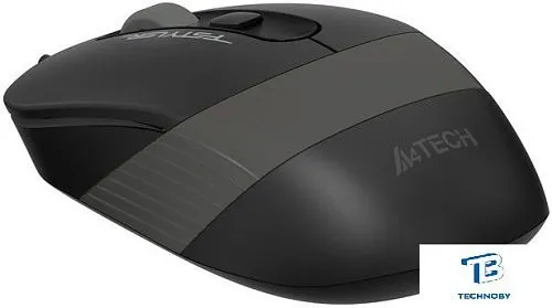 картинка Мышь A4Tech Fstyler FM10 черный/серый