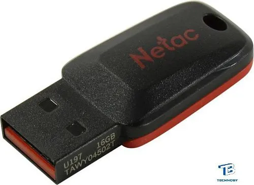 картинка Флэш накопитель Netac 16GB NT03U197N-016G-20BK