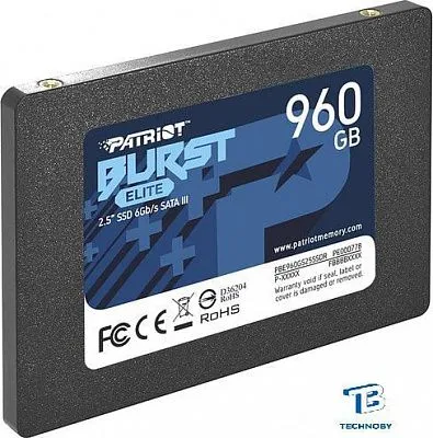 картинка Накопитель SSD Patriot 960GВ PBE960GS25SSDR