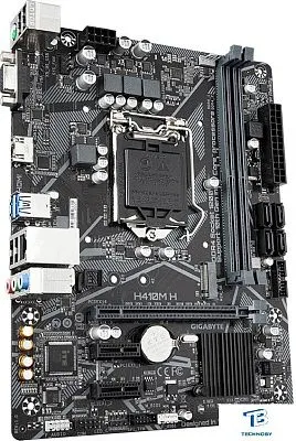 картинка Материнская плата GigaByte H410M H