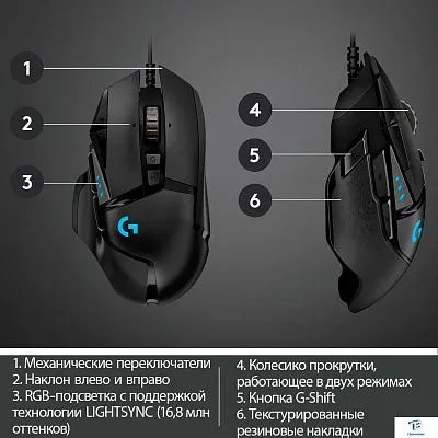 картинка Мышь Logitech G502 910-005474