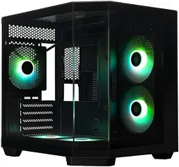 картинка Корпус XASTRA QT400M 5ARGB-FC-C6-AC Black