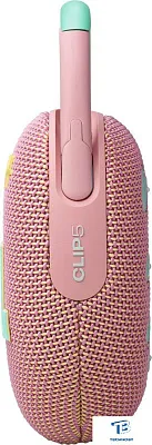 картинка Портативная колонка JBL Clip 5 Розовый