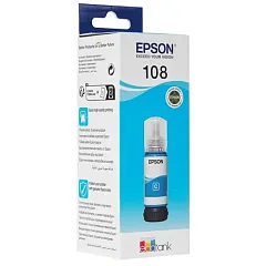 картинка Картридж Epson C13T09C24A 108 голубой