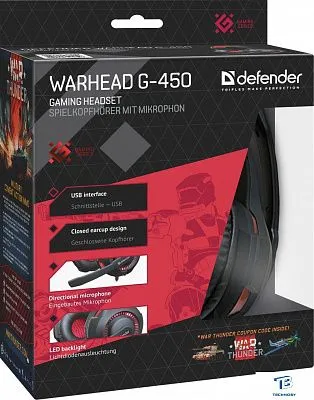 картинка Наушники Defender Warhead G-450 64146