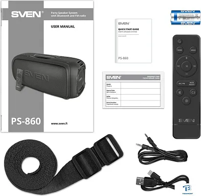 картинка Портативная колонка Sven PS-860