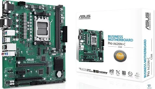картинка Материнская плата Asus Pro A620M-C-CSM