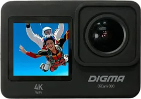 картинка Экшен-камера Digma DiCam 880