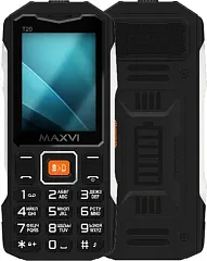 картинка Кнопочный телефон Maxvi T20 Black
