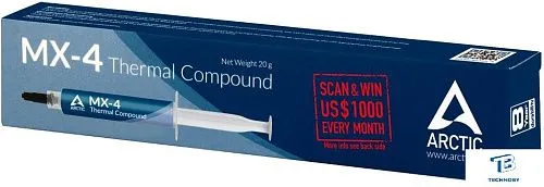 картинка Термопаста Arctic MX-4 (20г) ACTCP00001B