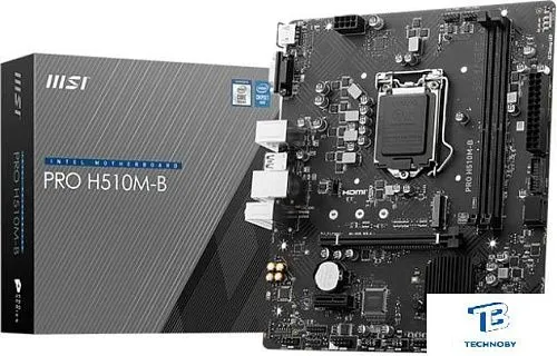 картинка Материнская плата MSI PRO H510M-B