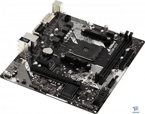 картинка Материнксая плата ASRock B450M-HDV R4.0