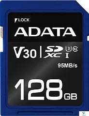 картинка Карта памяти A-Data 128GB ASDX128GUI3V30S-R