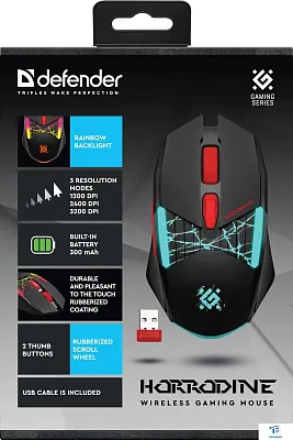 картинка Мышь Defender Horrodine GM-237 52237