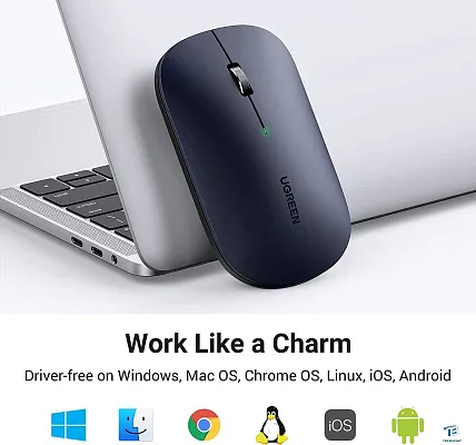 картинка Мышь Ugreen MU001 90372 черный