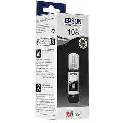 картинка Картридж Epson C13T09C14A 108 черный