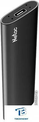 картинка Внешний SSD Netac 250GB NT01ZSLIM-250G-32BK