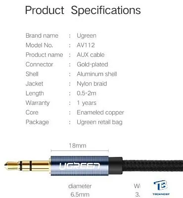 картинка Кабель Ugreen AV112 60179