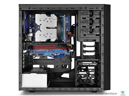 картинка Корпус Deepcool TESSERACT BF черный