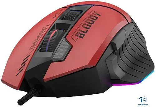 картинка Мышь A4Tech Bloody W95 Max Sports красный/черный