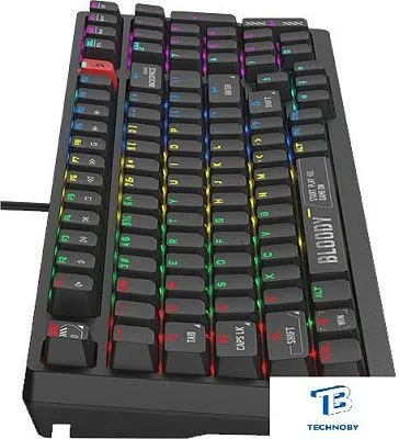 картинка Клавиатура A4Tech Bloody S98 черный