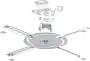 картинка Кронштейн Holder PR-103-W - превью 1