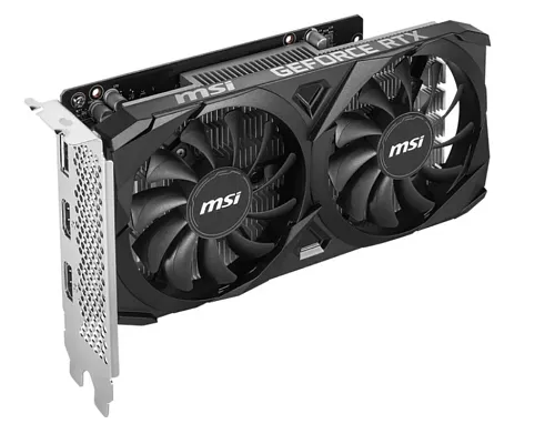 картинка Видеокарта MSI RTX 3050 Ventus 2X E 6G OC