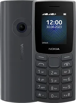 картинка Кнопочный телефон Nokia 110 TA-1567 CHARCOAL BLACK