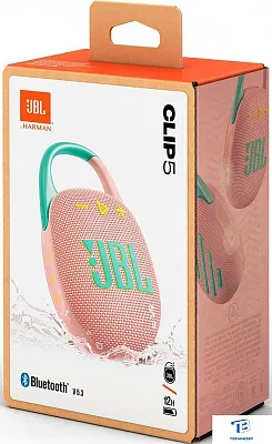 картинка Портативная колонка JBL Clip 5 Розовый