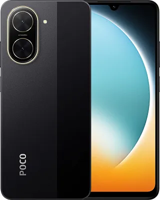 картинка Смартфон POCO C71 Black 4GB/64GB