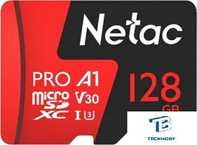 картинка Карта памяти Netac 128GB NT02P500PRO-128G-R