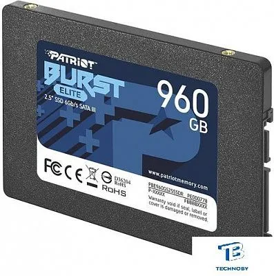 картинка Накопитель SSD Patriot 960GВ PBE960GS25SSDR