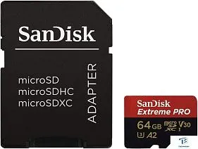 картинка Карта памяти SanDisk 64GB SDSQXCU-064G-GN6MA