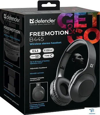 картинка Наушники Defender FreeMotion B445 63445