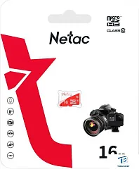 картинка Карта памяти Netac 16GB NT02P500ECO-016G-S