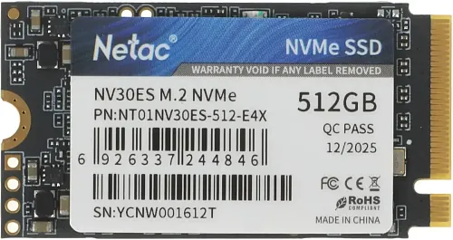 картинка Накопитель SSD Netac 512GB NT01NV30ES-512-E4X