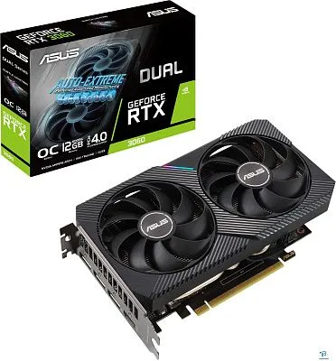 картинка Видеокарта Asus RTX 3060 (DUAL-RTX3060-O12G-V2)