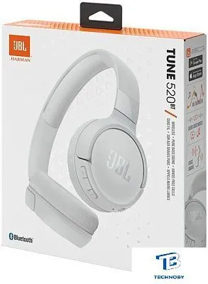 картинка Наушники JBL Tune 520BT белый