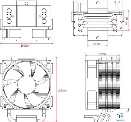 картинка Кулер ID-Cooling SE-903-XT