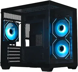 картинка Корпус XASTRA QW400M 3ARGB-C6-AC Black