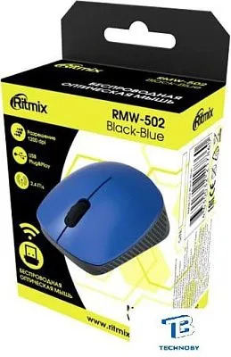 картинка Мышь Ritmix RMW-502 синий
