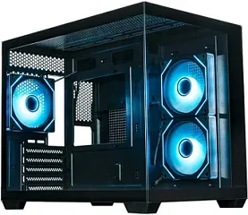 картинка Корпус XASTRA QW500M 3ARGB-C10-UC Black