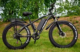 картинка Электровелосипед Terax NEMAN XD01 Черный