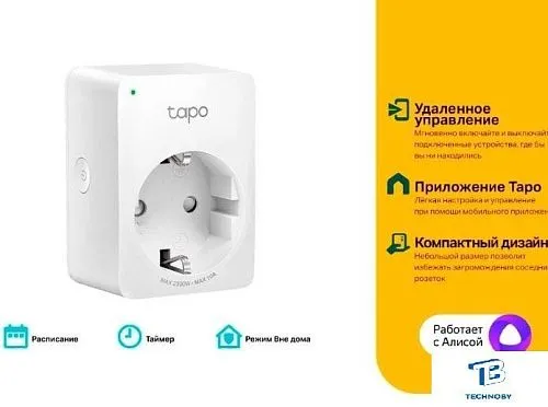картинка Умная розетка TP-Link Tapo P100