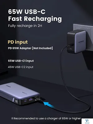 картинка Ugreen Power Bank 25000 mAh PB205 90597A