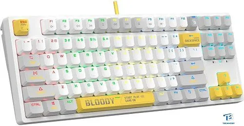 картинка Клавиатура A4Tech Bloody S87 ENERGY WHITE