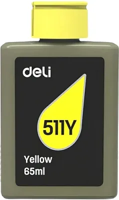 картинка Картридж Deli 511Y желтый